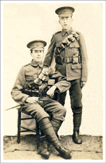 Picture of Harold Hayden and James Sothcott, 1915